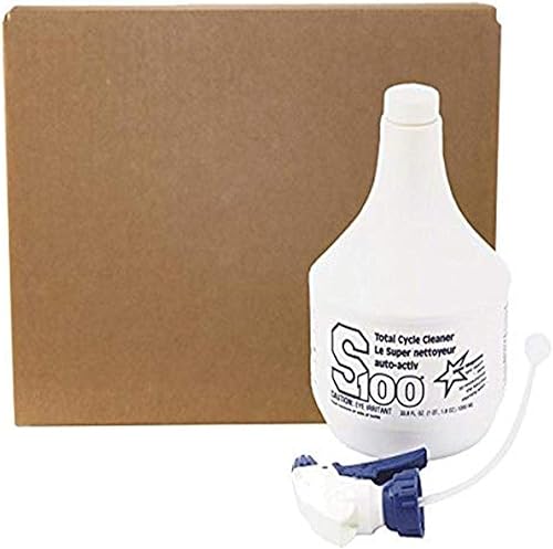 Botella de limpieza S100 Total Cycle, Con manguera rociadora