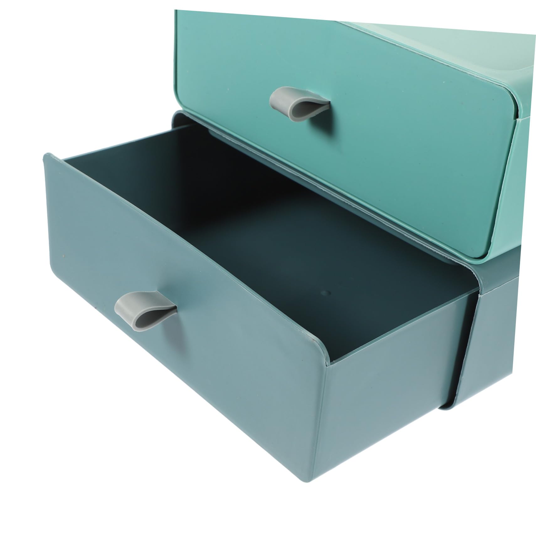 Organizzatore da Scrivania a Cassetti, 2 Pezzi, Pp, Grande Capacità | Salvaspazio per Soggiorno e Desktop, Facile da Pulire, Mantiene Tutto in Ordine