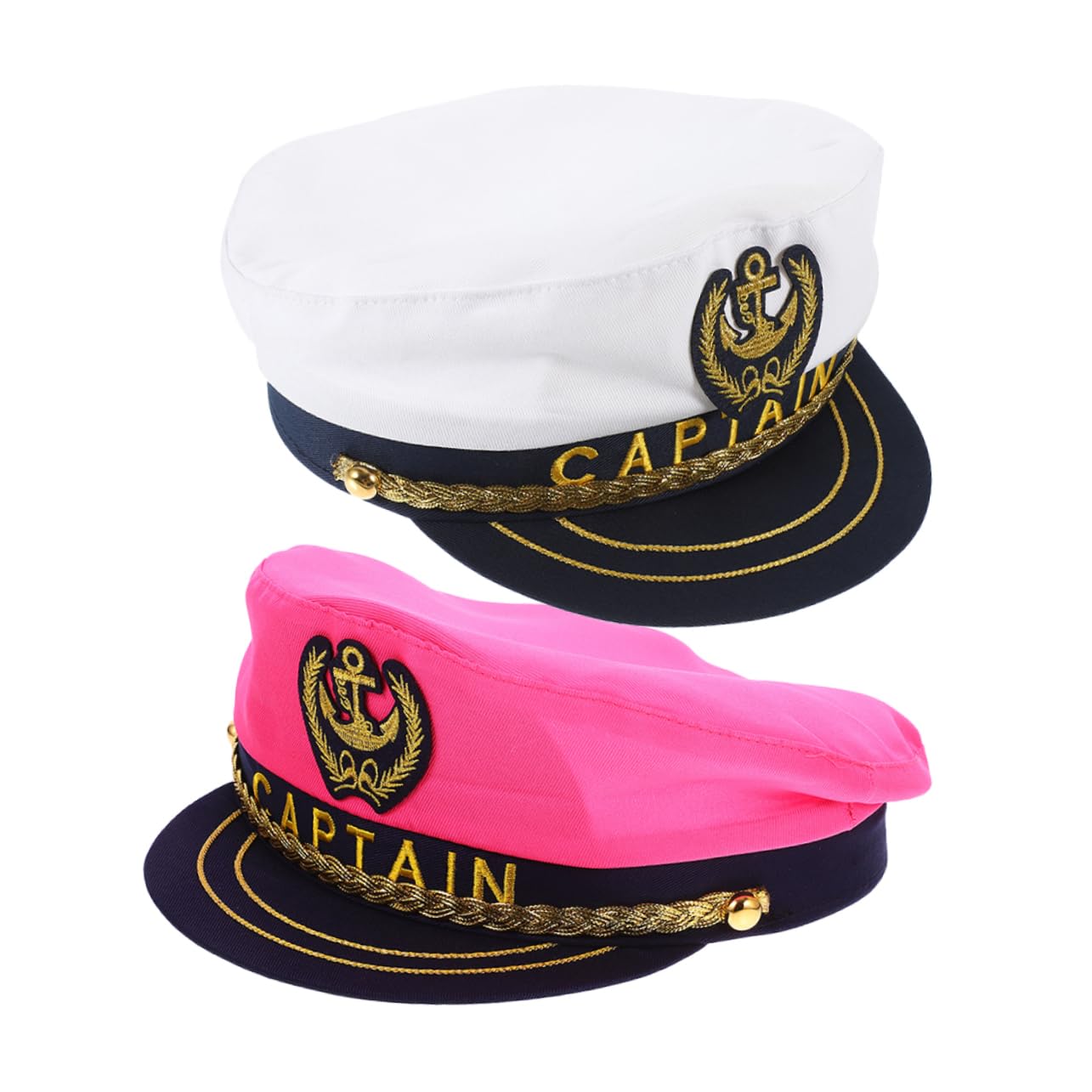 Beavorty Cappello Da Berretto Marino Regolabile Copricapo Del Navigazione Barcaiolo Cappelli Da Marinaio Puntello Del Cappello Cosplay Tessuto