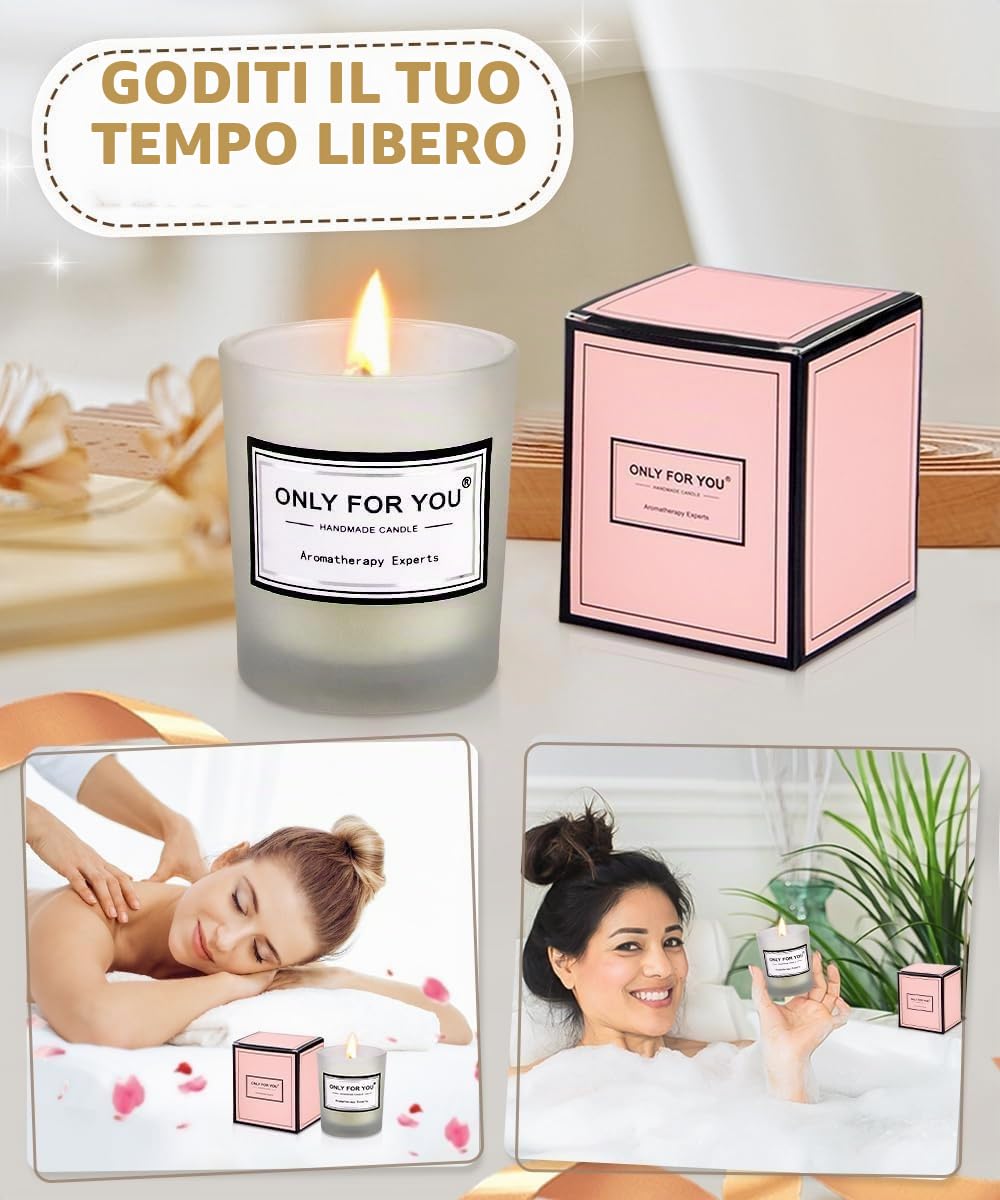 Regalo Donna Compleanno 60 Anni, Set Regalo Tazzine da Caffè per Donna, Scatola Regalo, Tazza da Caffè, Candele profumate, Regali per coccole, Idea Regalo Compleanno 60 Anni Migliori Amici, Sorella