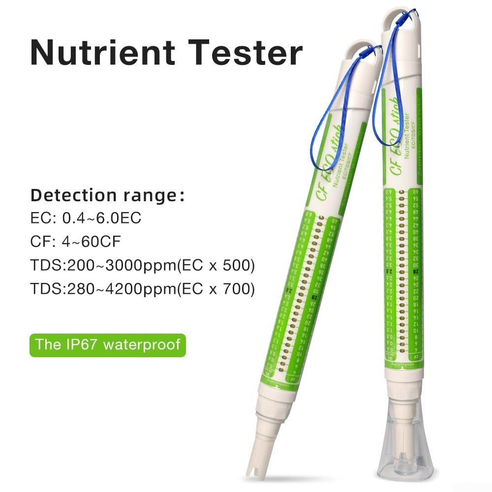 Tester dell'acqua di precisione per e per l'analisi Cf in acquacoltura idroponica e sistemi di piscine con custodia impermeabile Ip67 Correzione automatica della temperatura e strumento reattivo della