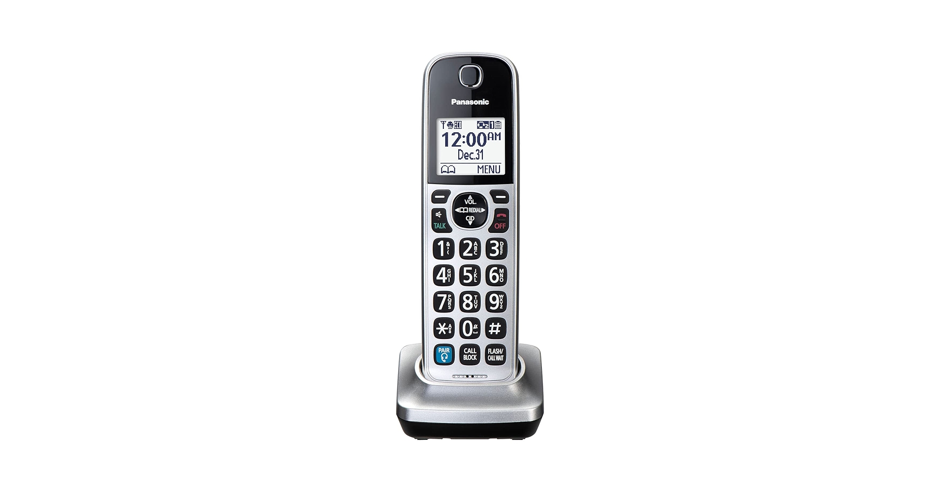 Amazon.com : Panasonic Cordless Phone Handset, Pair with up