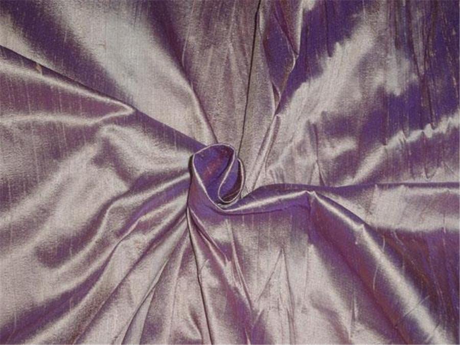 Pure soie dupion violet doré tissu au mètre 137 cm pour loisirs créatifs