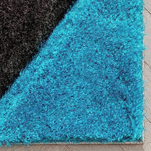 Image of Modern Quality Carpet /Trending Design Hand Woven Fluffy Rug /Mats for Bedroom /Dinning Hall /Living Room 2-inch Thick [Size 6x9 feet]