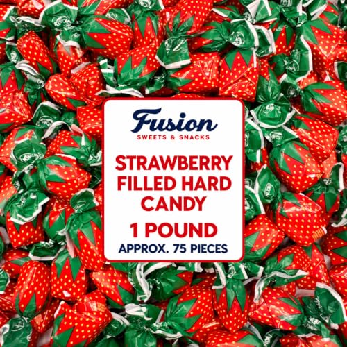 Strawberry Filled Hard Candy, Individually...