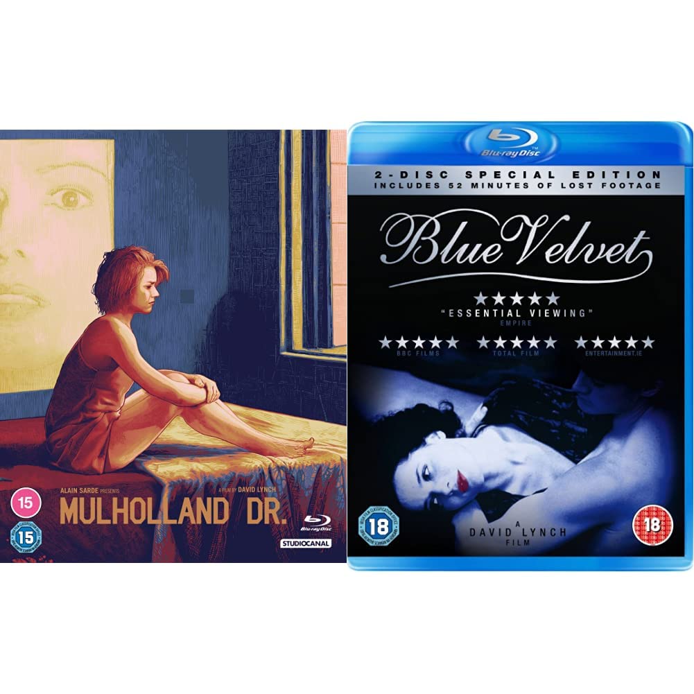 Mulholland Drive [Blu-ray] [2021] & Blue Velvet [Blu-ray] Special Edition inc Lost Footage