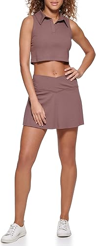 Vista 2 de Calvin Klein Performance Women's Athletic Skirt with Built-in Bike Short