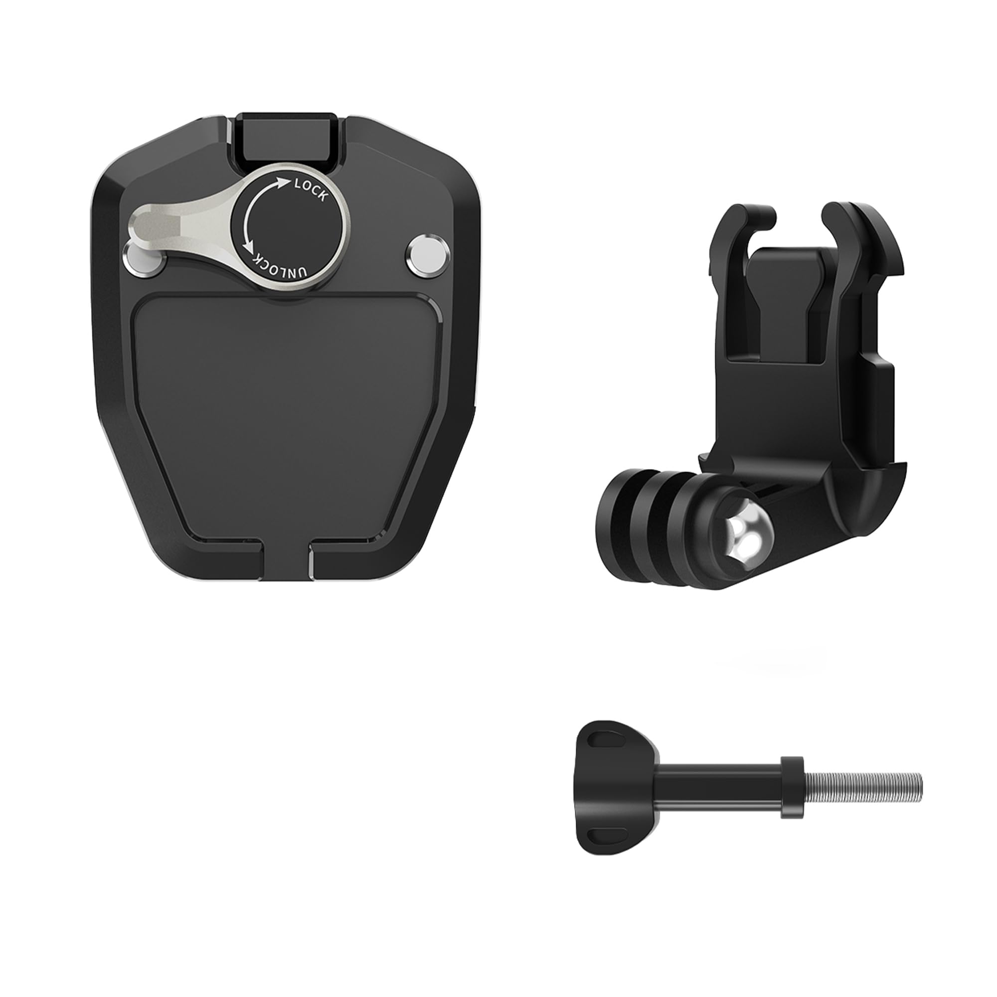 Motocyklowy uchwyt na przednią szybę do GoPro Hero 13 12 11 do Insta360 X5 X4 X4 Air Ace Pro 2 do DJI Action 6 5 4 3 Pocket 3 SJ Cam złącze telefonu komórkowego akcesoria do kamery sportowej