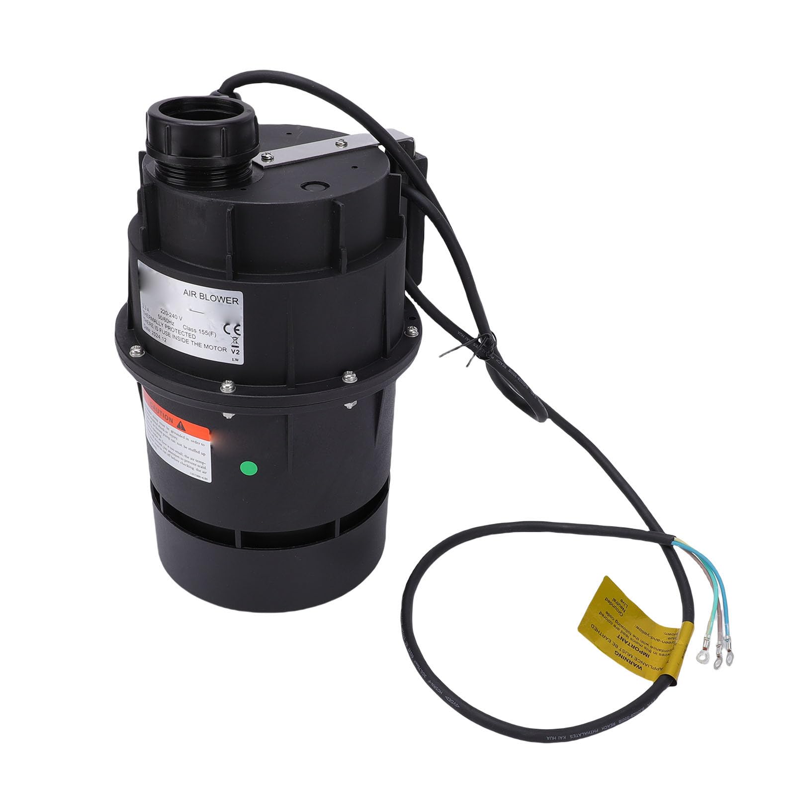 Zewnętrzna Pompa Obiegowa Ciepłej Wody Wydajna Pompa z Tworzywa Sztucznego do Wanny z Hydromasażem 220 V do Użytku Rodzinnego (700W)