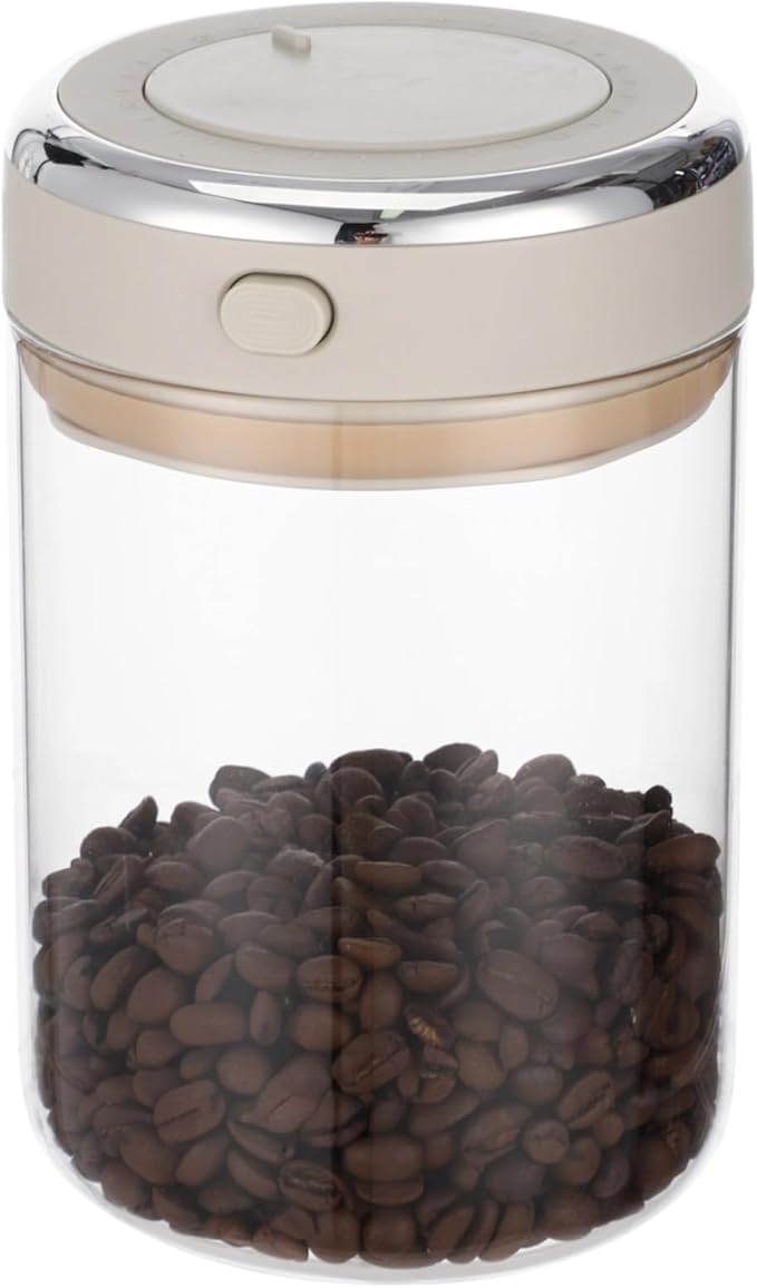 Frasco de Vidrio para Café con Válvula de CO₂, 1100 ml, Hermético miniatura 5