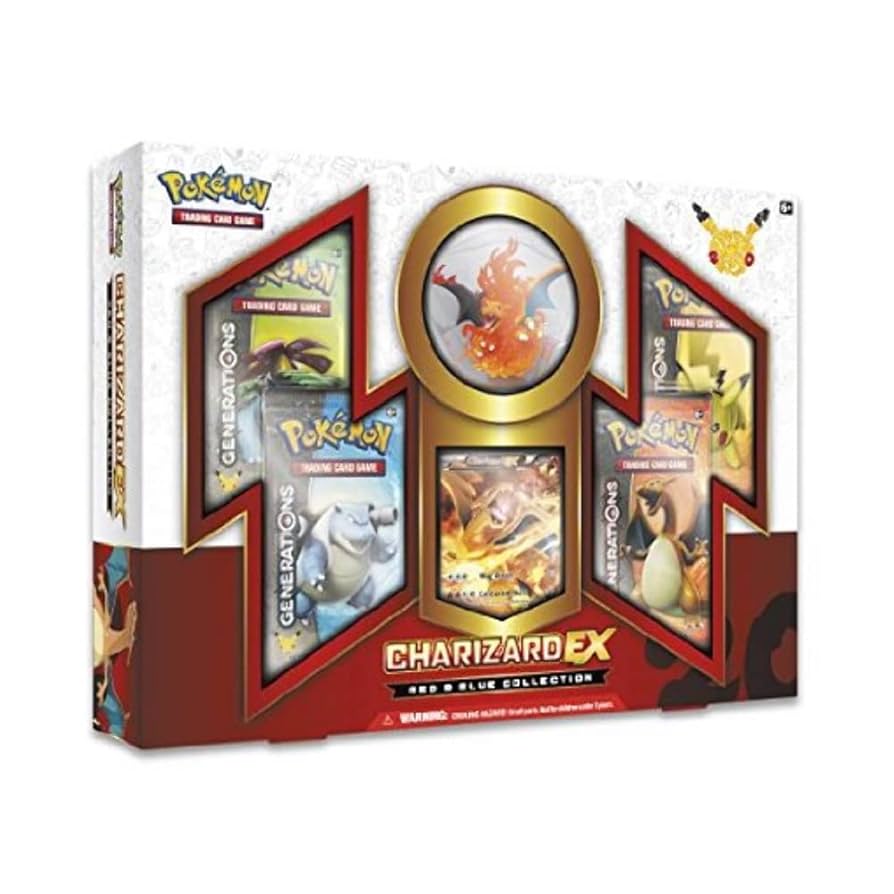 BD LEVEL.1・2・3 collection Pokemon TCG - Red And Blue Collection Charizard-EX : Amazon