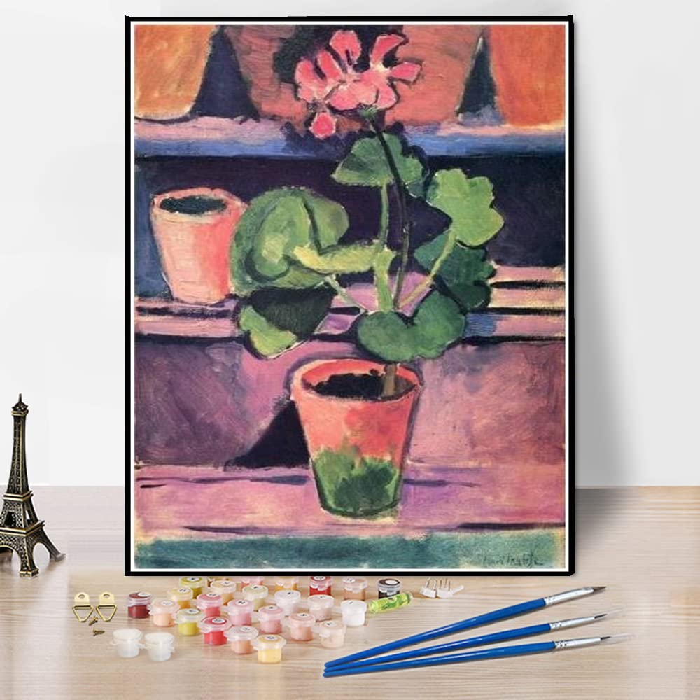 Amazon | 油絵 数字キットによる絵画 塗り絵 大人 手塗り アンリ 