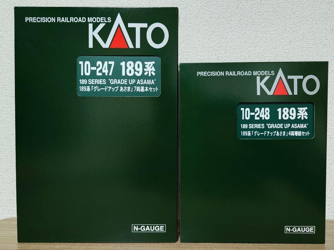 KATO 10-247.248 189系　グレードアップあさま　基本、増結セット KATO 10-247、248 189系 グレードアップあさま 基本増結セット KATO 10