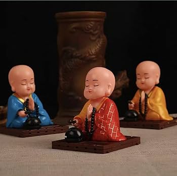 お坊さん　布袋様　ゆらゆらソーラーフィギュア　4種16体　かわいい お坊さん 布袋様 ゆらゆらソーラーフィギュア 4種16体 かわいい SDVX e