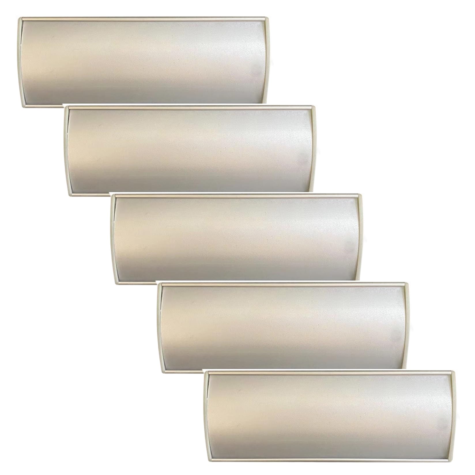 Support mural pour plaque nominative en alliage d'aluminium finition argentée - 8