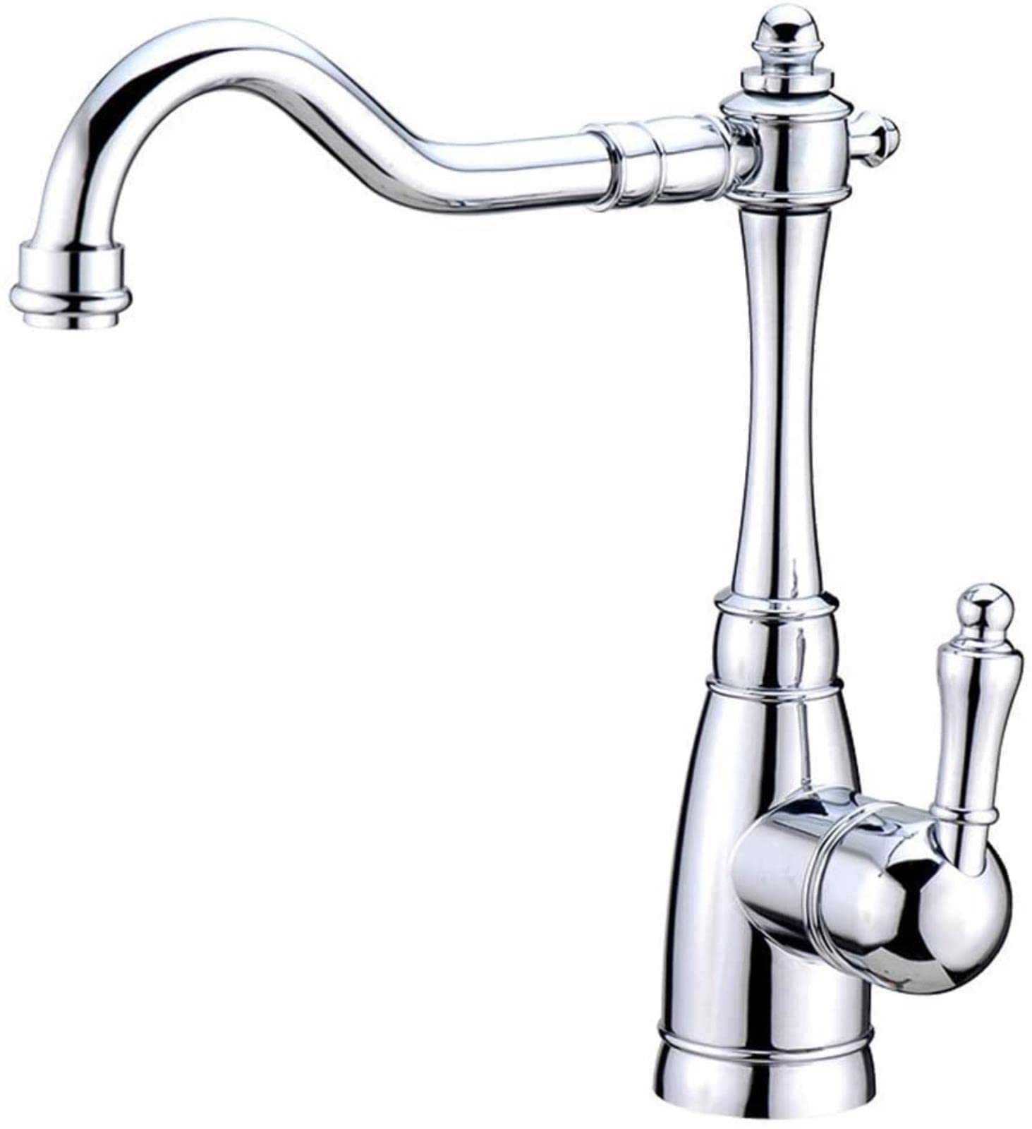Mitigeur de salle de bain en laiton massif de qualité premium robinet antique