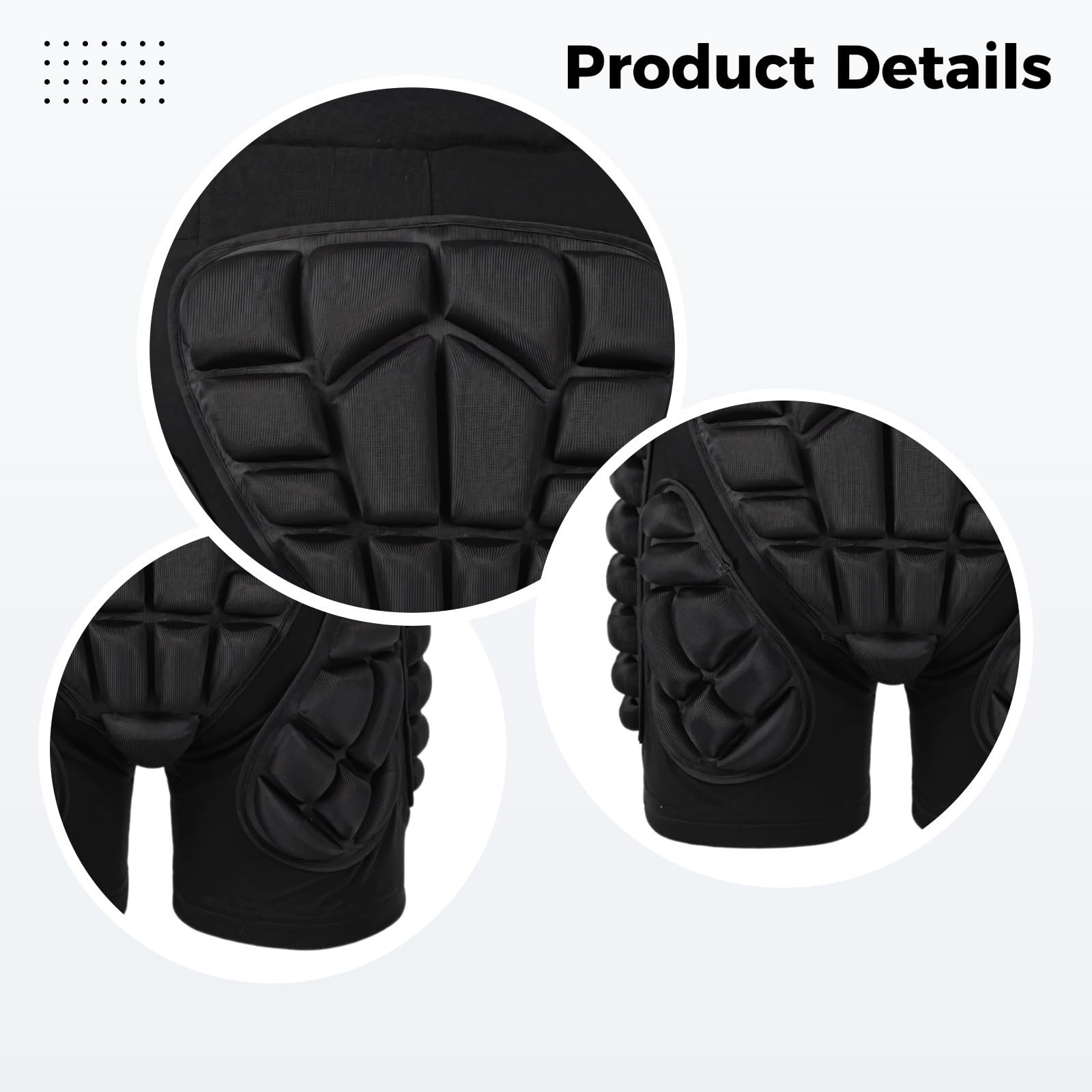 Short de protection 3D pour skieurs et snowboarders, rembourrage en EVA pour une résistance aux chocs, équipement de sports d'hiver respirant
