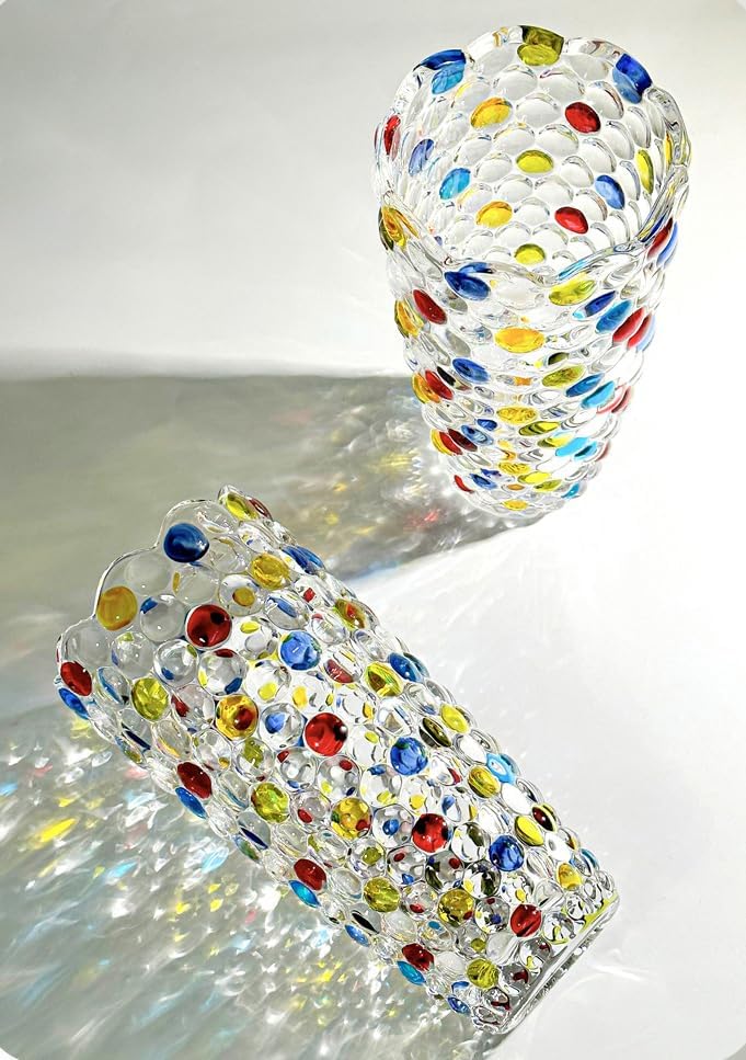 Colorful Glass Vase - Image 2