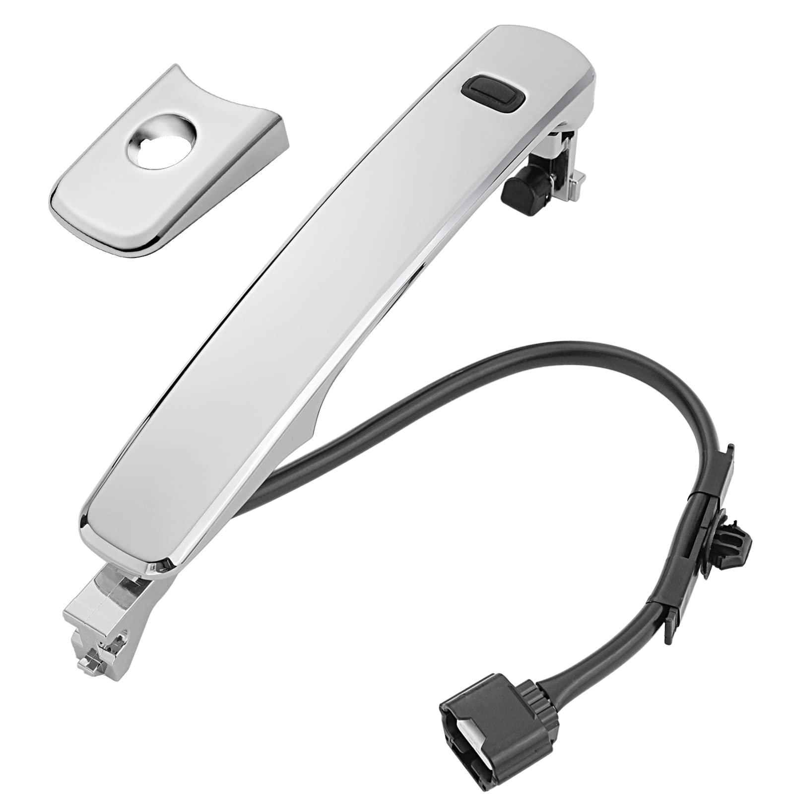 Amazon.com: Lcyolada Exterior Chrome Door Handle Front Left Driver