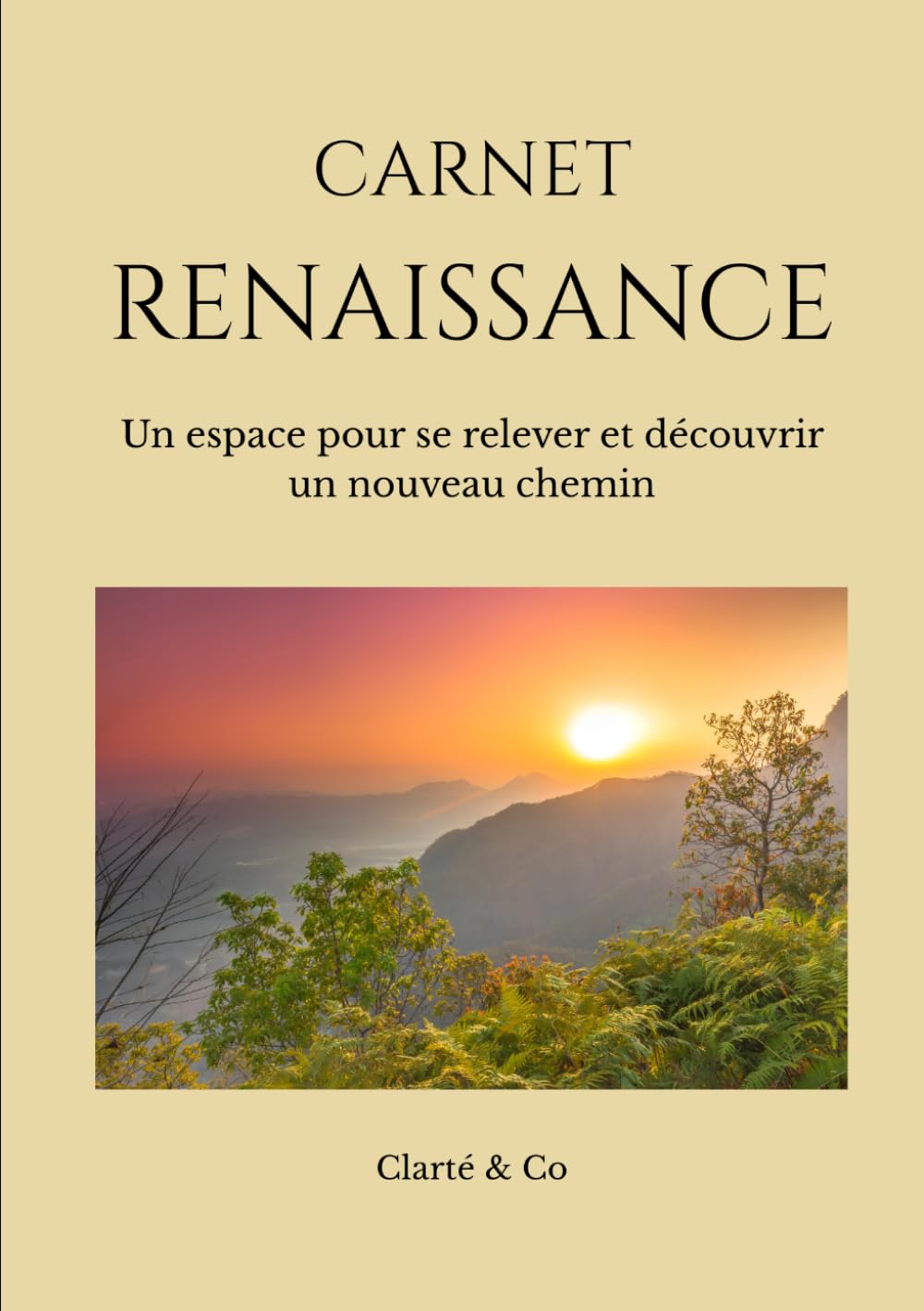 Carnet Renaissance: Un espace pour se relever et découvrir un nouveau chemin (Carnets Clarté & Co)