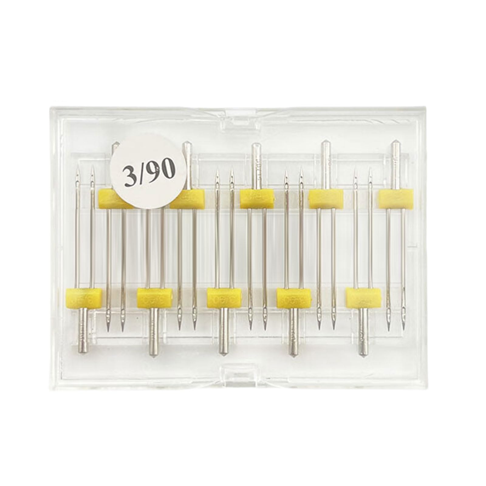of 10 Multifunctional Twin Needle Set Sewing Machine Stretch Twin for Professional and Beginner Easy Threading