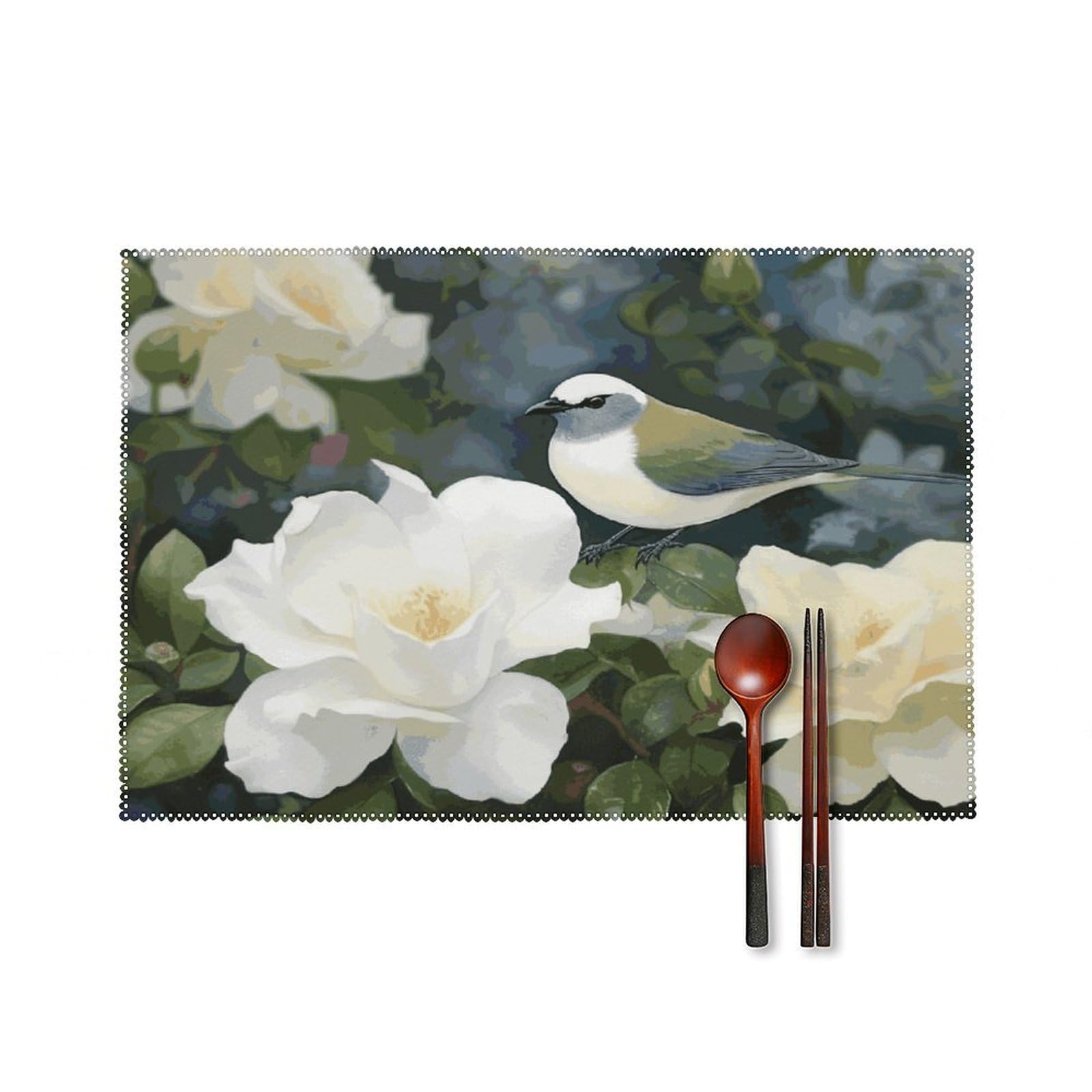 Sets de table intérieur et extérieur pour repas de jardin bucoliques