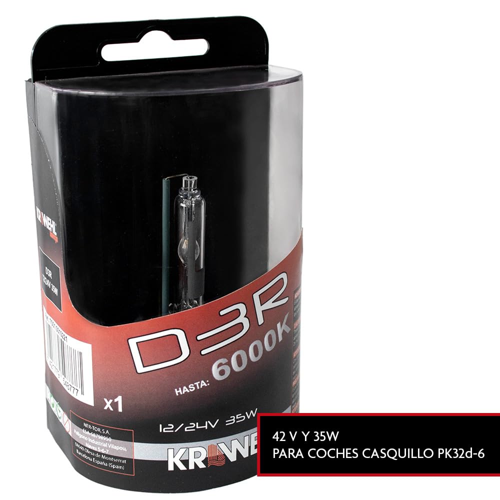 Lámpara descarga xénon HID D3R 12v 35w 6000 K