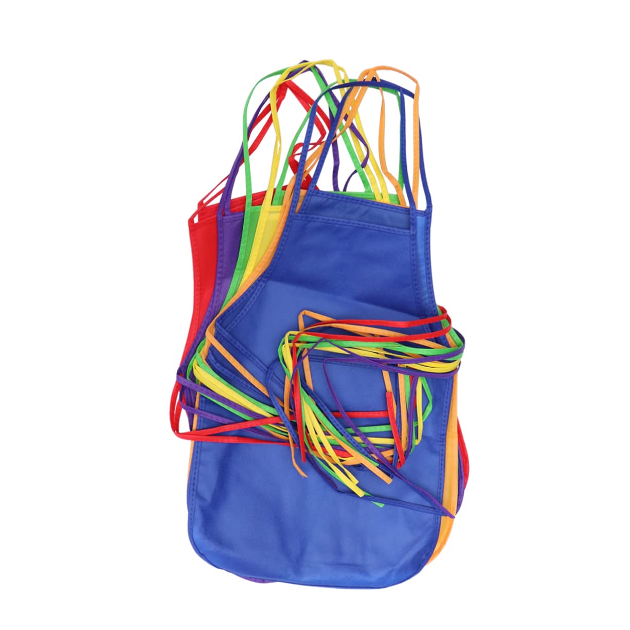 Grembiule Da Giardinaggio 12 Pezzi Grembiule Da Classe Grembiule Da Cucina Regolabile Bavaglini Usa E Getta In Tessuto Per Bambini