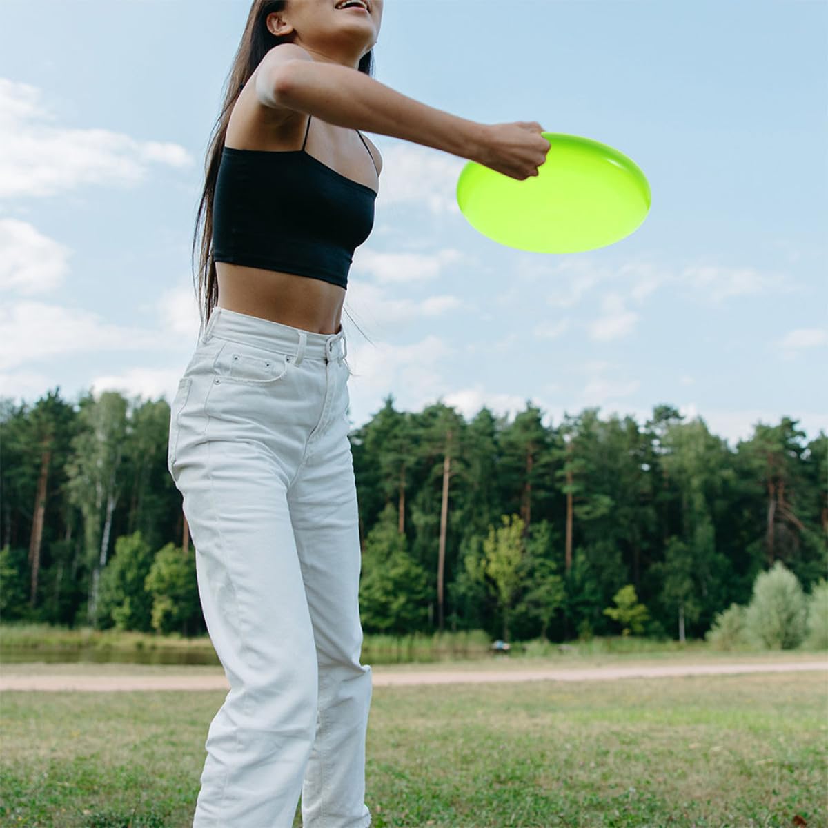 6 Stück Discgolf Starter mit Midrange Driver Putter aus Strapazierfähigem PE Material Leichtes Outdoor Golfset für Einsteiger und Freizeitspieler