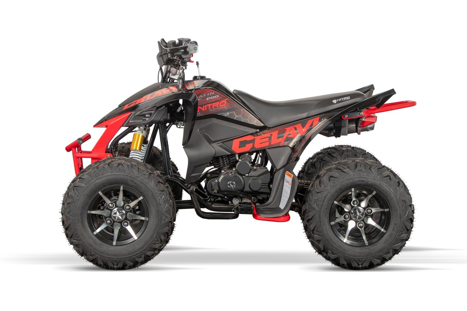 250cc Maxi Quad Celavi RS10 4-Gang Manuell Platin Alu-Felge, Farbe:Gelb
