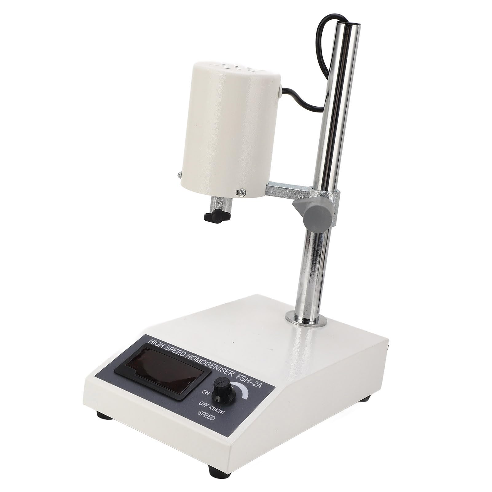 Homogeneizador de Alta Velocidad Ajustable 8000-22000 RPM, Emulsionador de Laboratorio, 5-1000 ml, con Cabezales de Trabajo y Accesorios