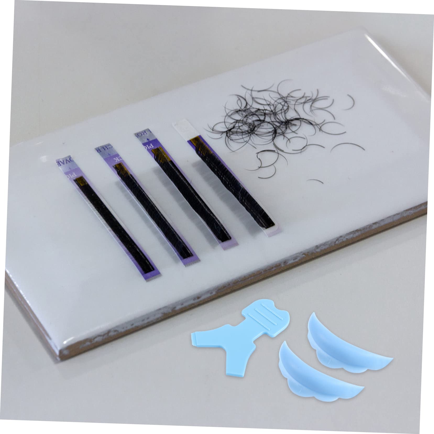 minkissy 20pares Almohadillas Para Rizar Pestañas Cepillos Para Uso Profesional Para Formas De Ojos Duraderas y Reutilizables Kit De Permanente De Pestañas