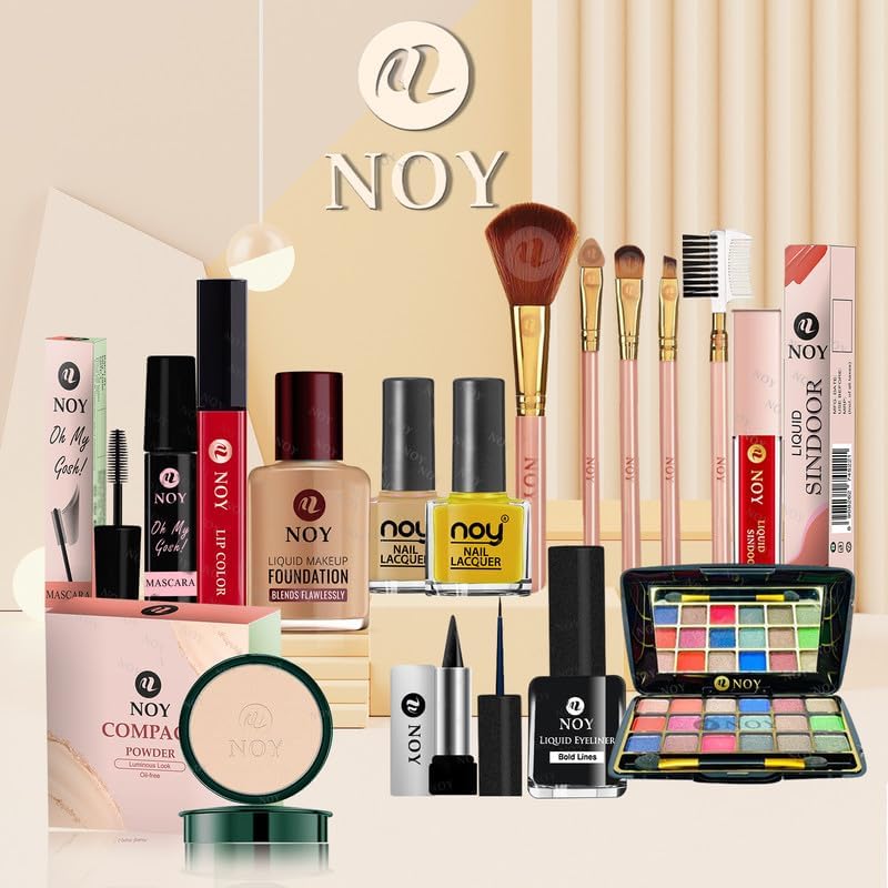NOY Galactic Glam Space Themed Makeup Kits Out of This World Styles 100% Toxic Free Ingredients & Lightweight NY#120 (Pack of-15)