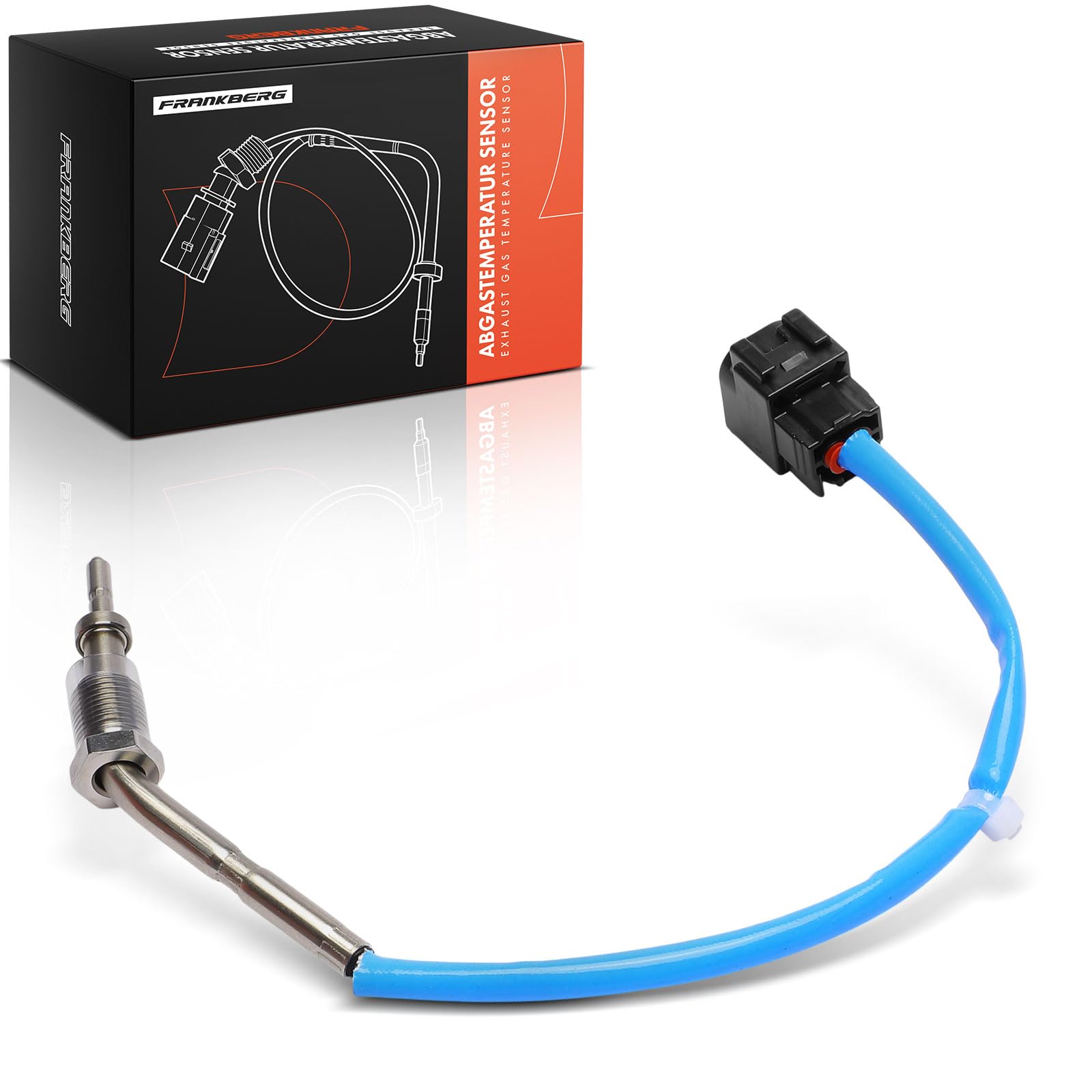 Frankberg Sensor de temperatura de gases de escape Compatible con CX-5 GH KE 6 Touring GJ GL 6 Berlina GJ GL Replace# SH1A187G0
