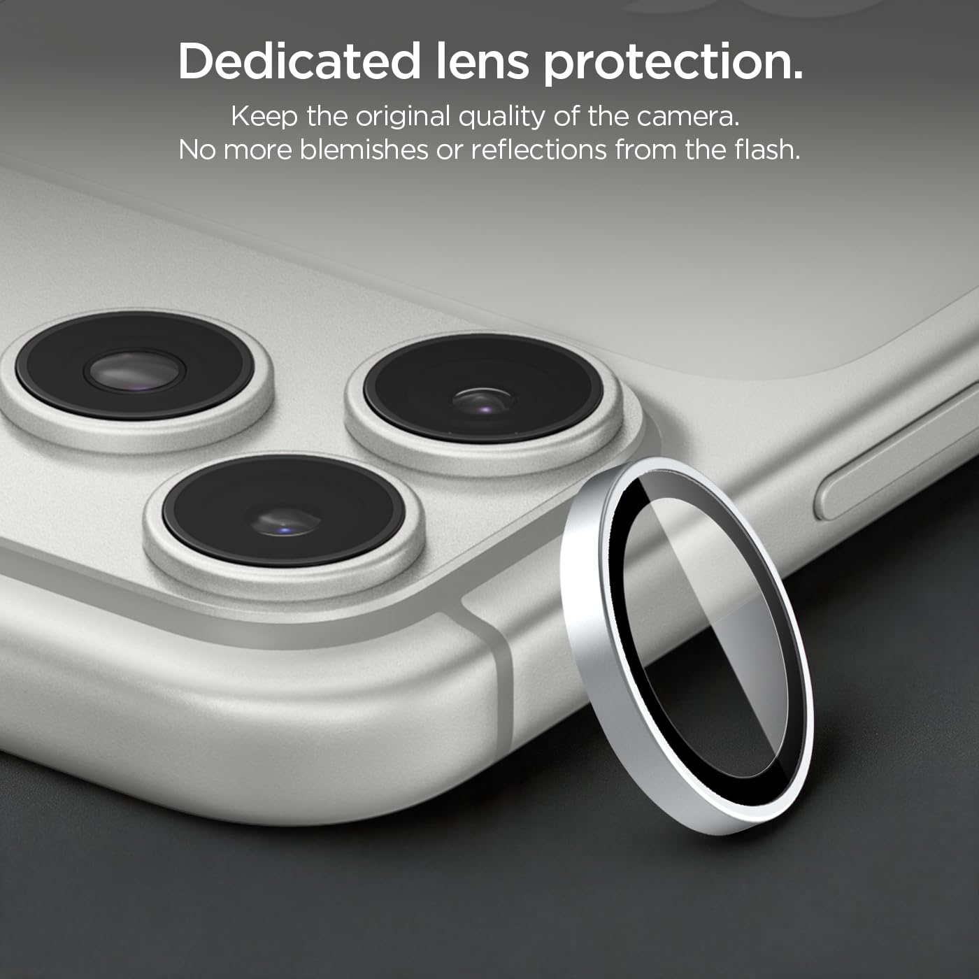 Spigen Optik Pro Camera Lens Protector for iPhone 18 Pro / 18 Pro Max — Amazon image 3