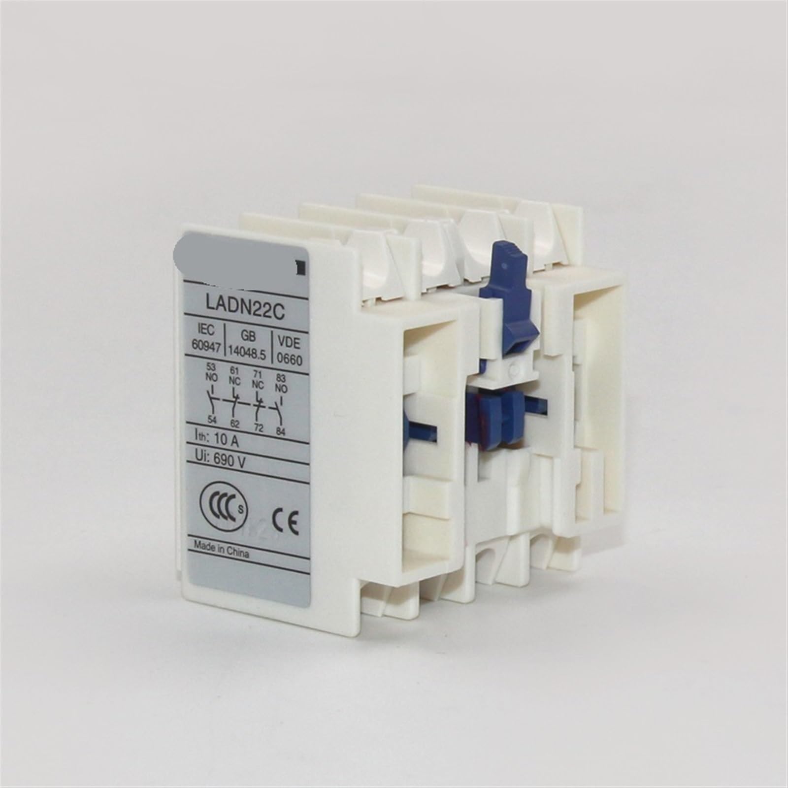 1 Uds LC1D Contactor contacto auxiliar LADN11C 22C 20C 31C 40C 02C 13C 04C(LADN02C)