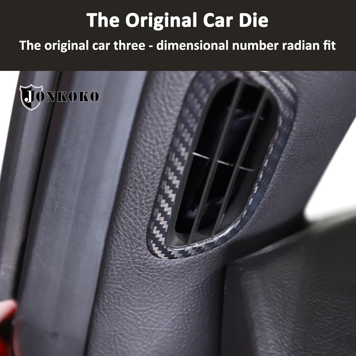 100% Real Carbon Fiber A-Pillar Horn Speaker Frame Trim Cover for Chevrolet Corvette C6 2005-2013 Car Audio Speaker Tweeters Stickers