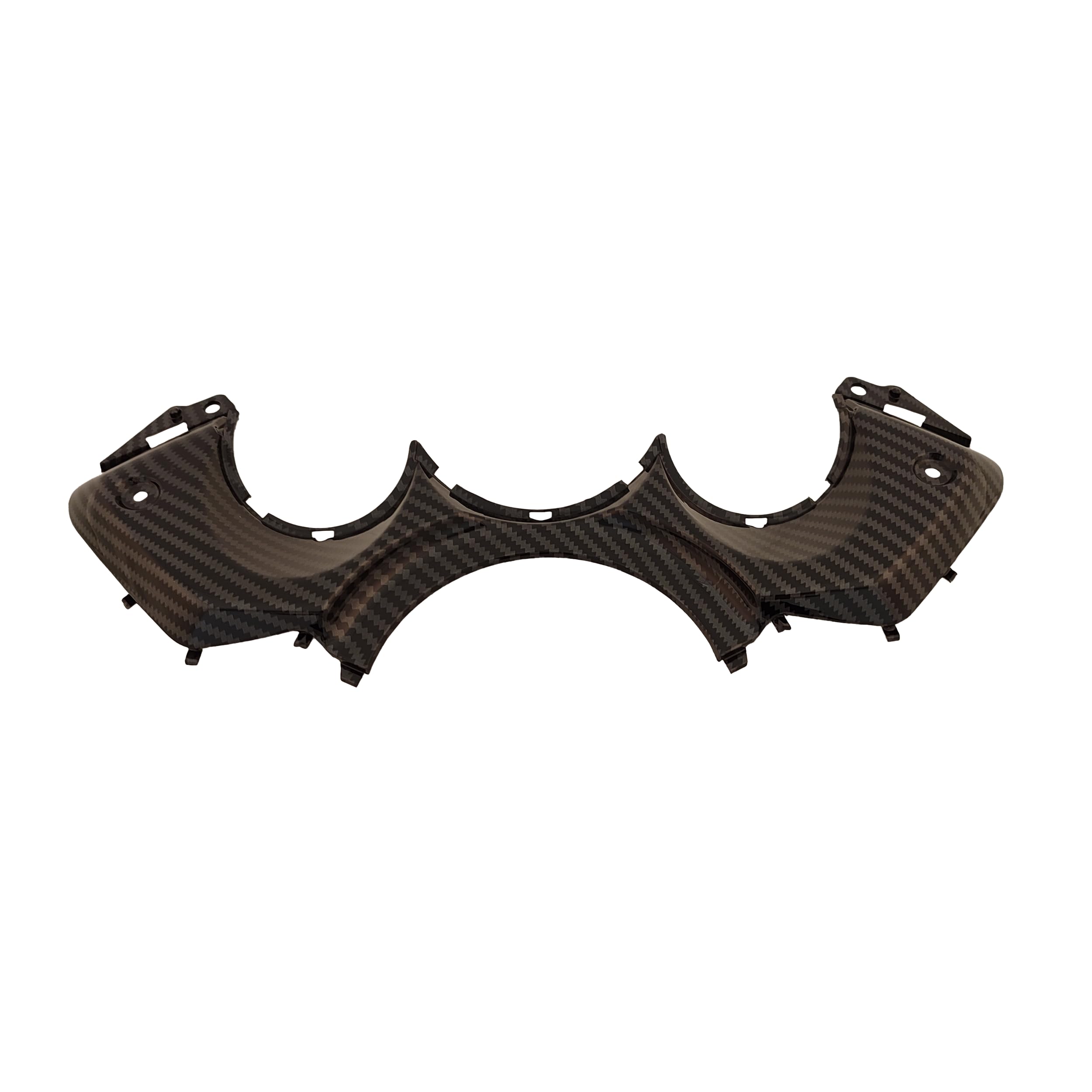 one by Camamoto cod 77380020 carenado marco de plástico cuadro de instrumentos color carbono compatible con yamaha t-max 500 año 2008-2009-2010-2011