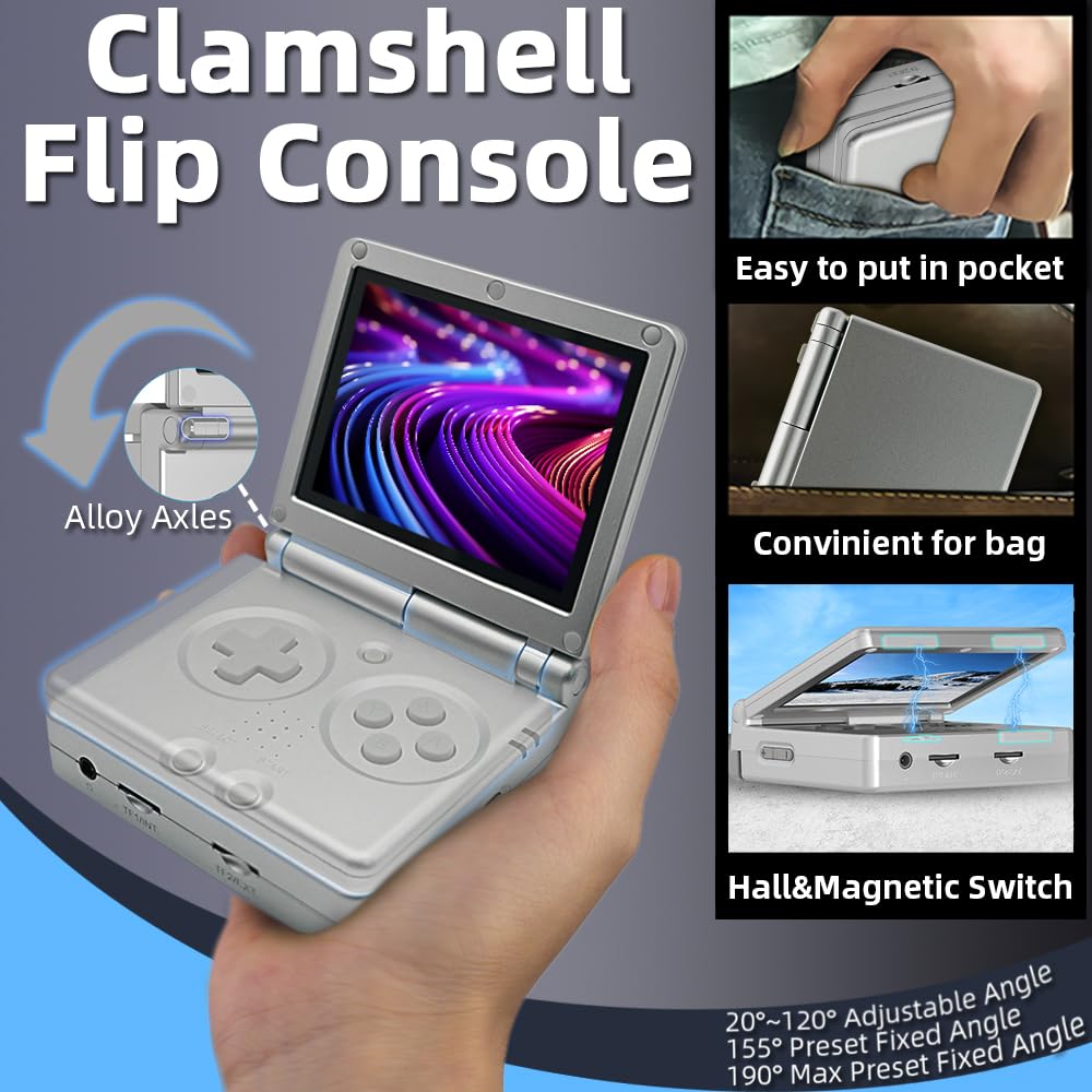 Amazon.com: CredevZone RG35XXSP Handheld Game Console 3.5