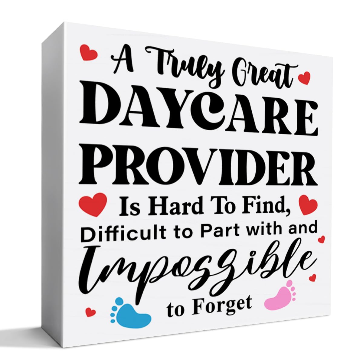 Daycare Provider Appreciation Gift, Thank You Gift for Childcare Babysitter Childminder, Kindergarten Preschool Day Care Teacher Gifts for Christmas
