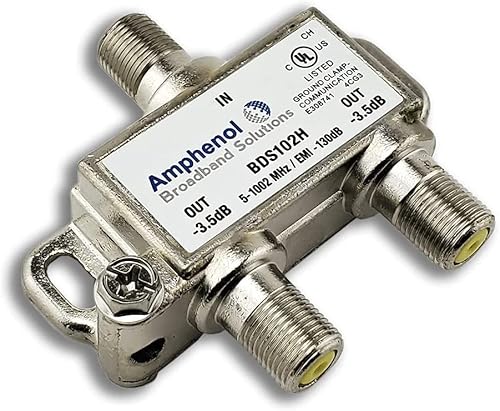 Miniatura 3 de Cable coaxial de alto rendimiento digital HD de 2 vías de 1 GHz (BDS102H) paquete de 2 unidades