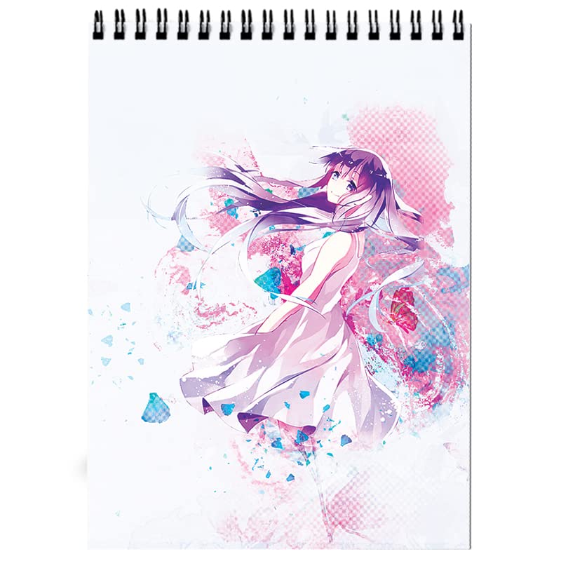 120 GSM Sketching Drawing Doodle Art Work Wiro Bound A4 Sketch Book,160 Pages Watercolour Notebook Diary - Beautifull Anime Girl Full - DASM United (B0C65RBLVT) Amazon Price History, Amazon Price Tracker