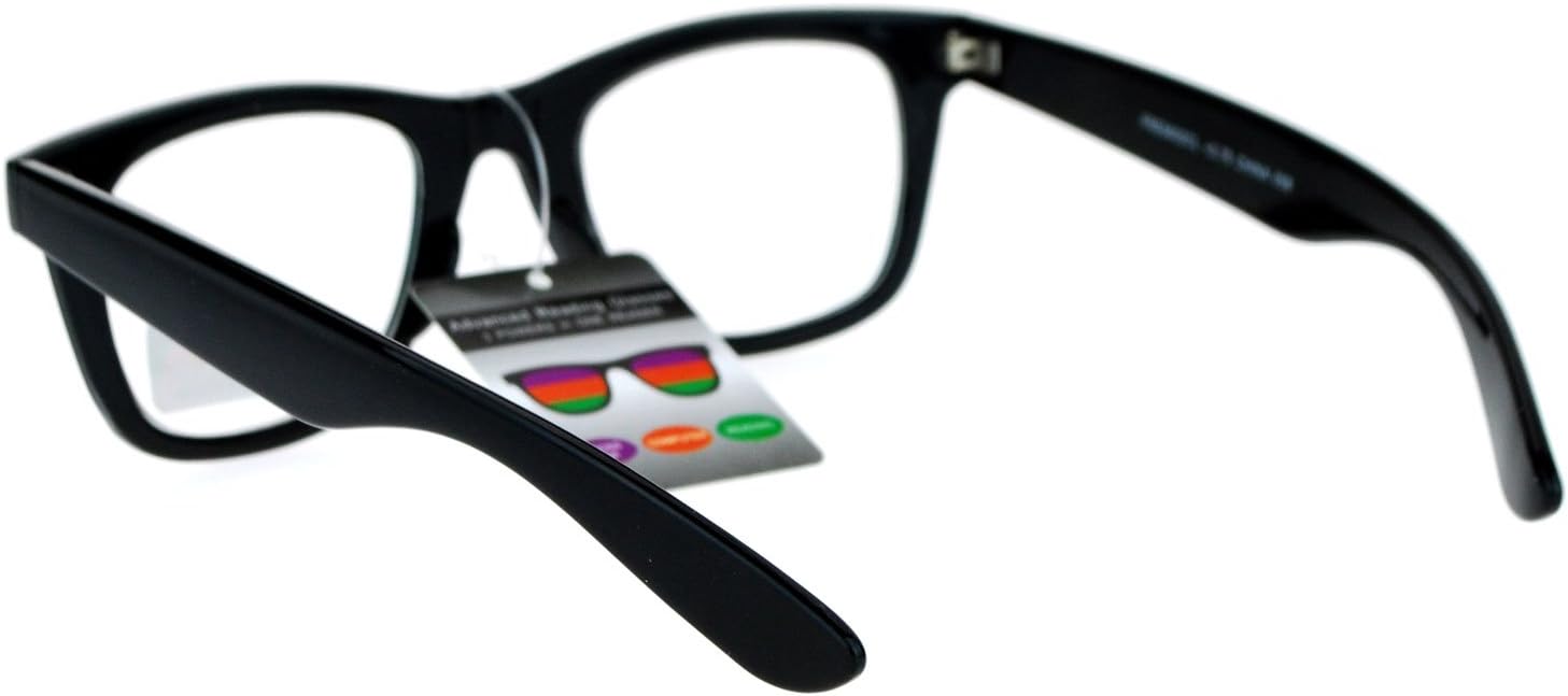 SA106 Retro Horn Rim Multi Reading Glasses - Image 3