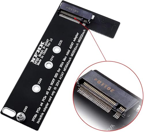 Miniatura 2 de HUYUN M.2 NGFF M-Key NVME SSD Convertidor compatible para 2014 Mini A1347 MEGEN2 MEGEM2 MEGEQ2 MEGEQ2