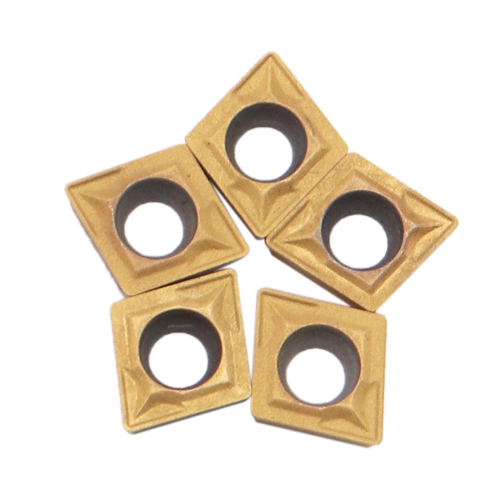 CCMT060204 UE6020 50pcs Insertos de carburo CCMT 060204 Herramienta de giro interna de la cuchilla CNC Herramienta de cortador de metal de torno mecánico de máquina