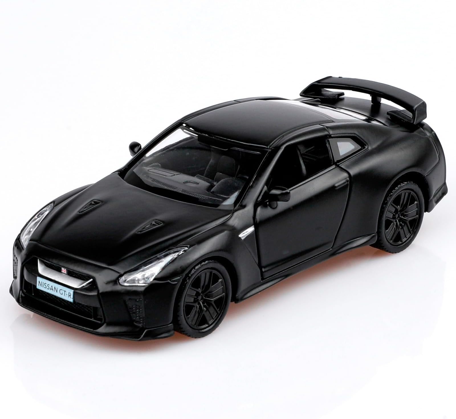 1/36 Scale Nissan GTR Diecast Model Cars,Pull Back Vehicles Nissan GTR R35 Toy Cars,Cars Gifts for Boys Girls Matte Black