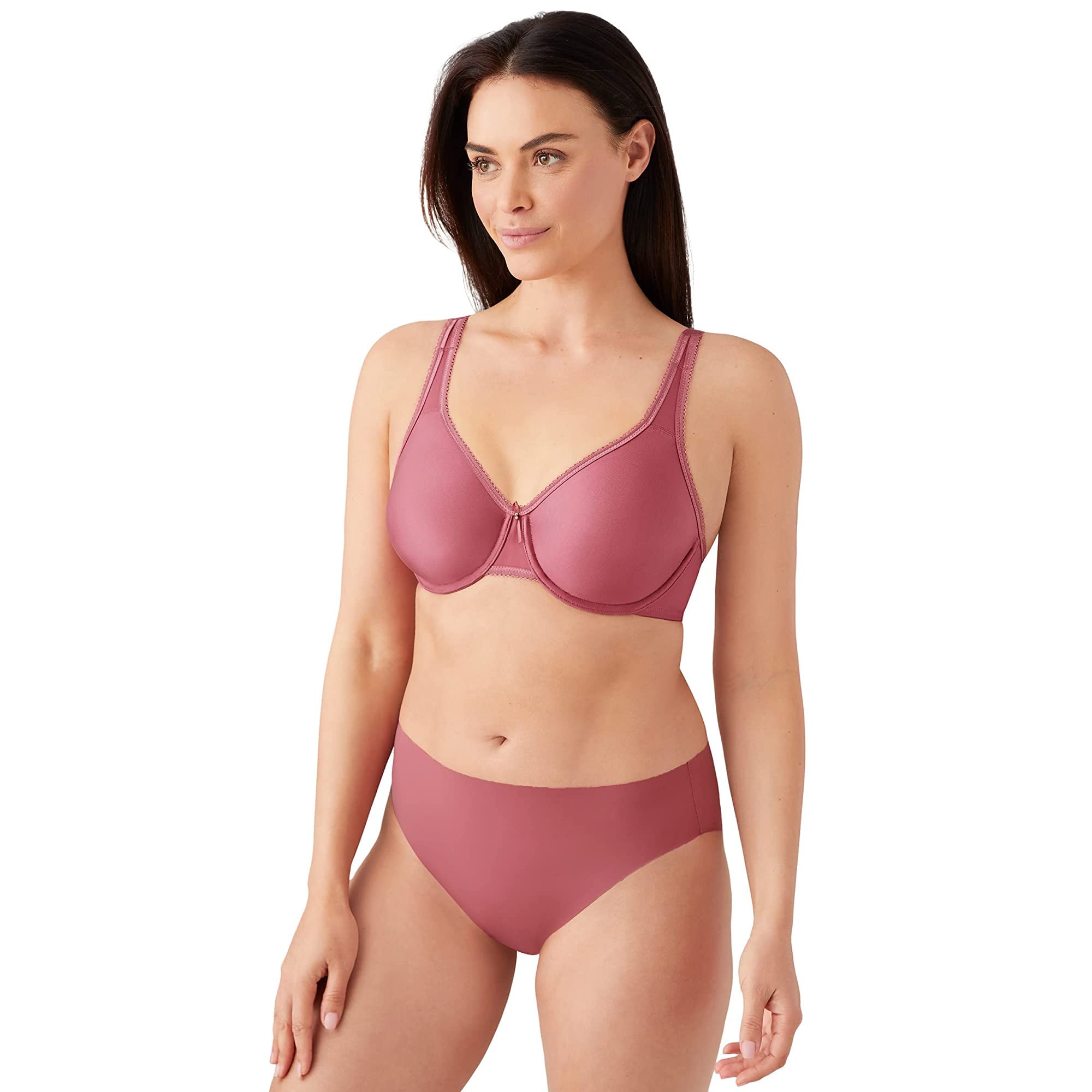 Wacoal Women's Basic Beauty Full Figure Seamless Underwire Bra, 855192