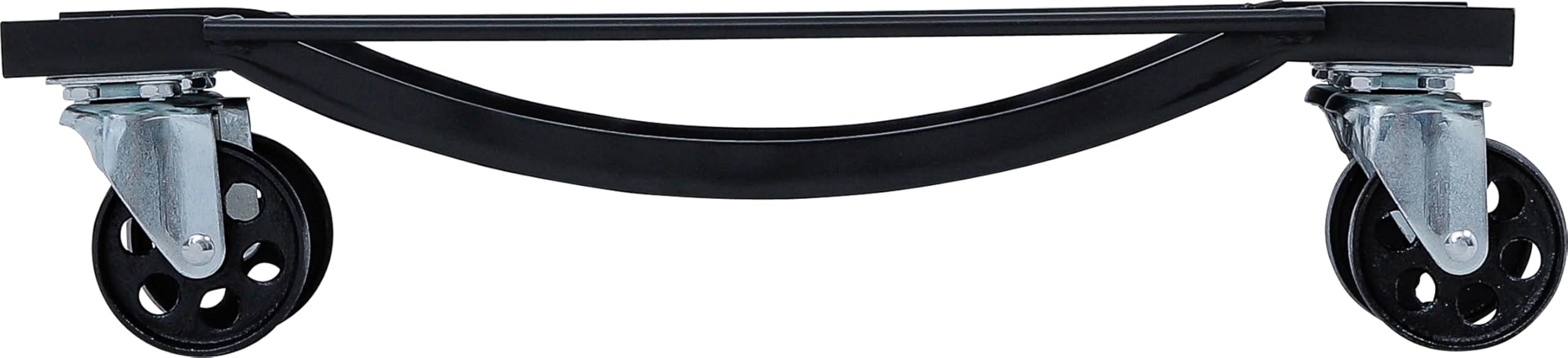 BGS 8386 | Auto-Rangierschalen | 1 Paar | 450 kg pro Stück | max. Reifenbreite 360 mm | 4 Lenkrollen | seitliche Streben | für beengte Platzverhältnisse