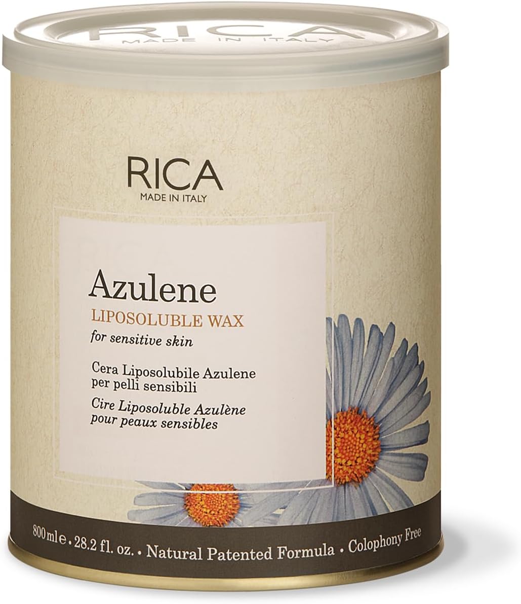 Azulene Liposoluble Painless Hair Removal Wax For Men & Women| Quick & Easy Tan Removal Waxing for Sensitive Skin| 800 ml, Pack of 1