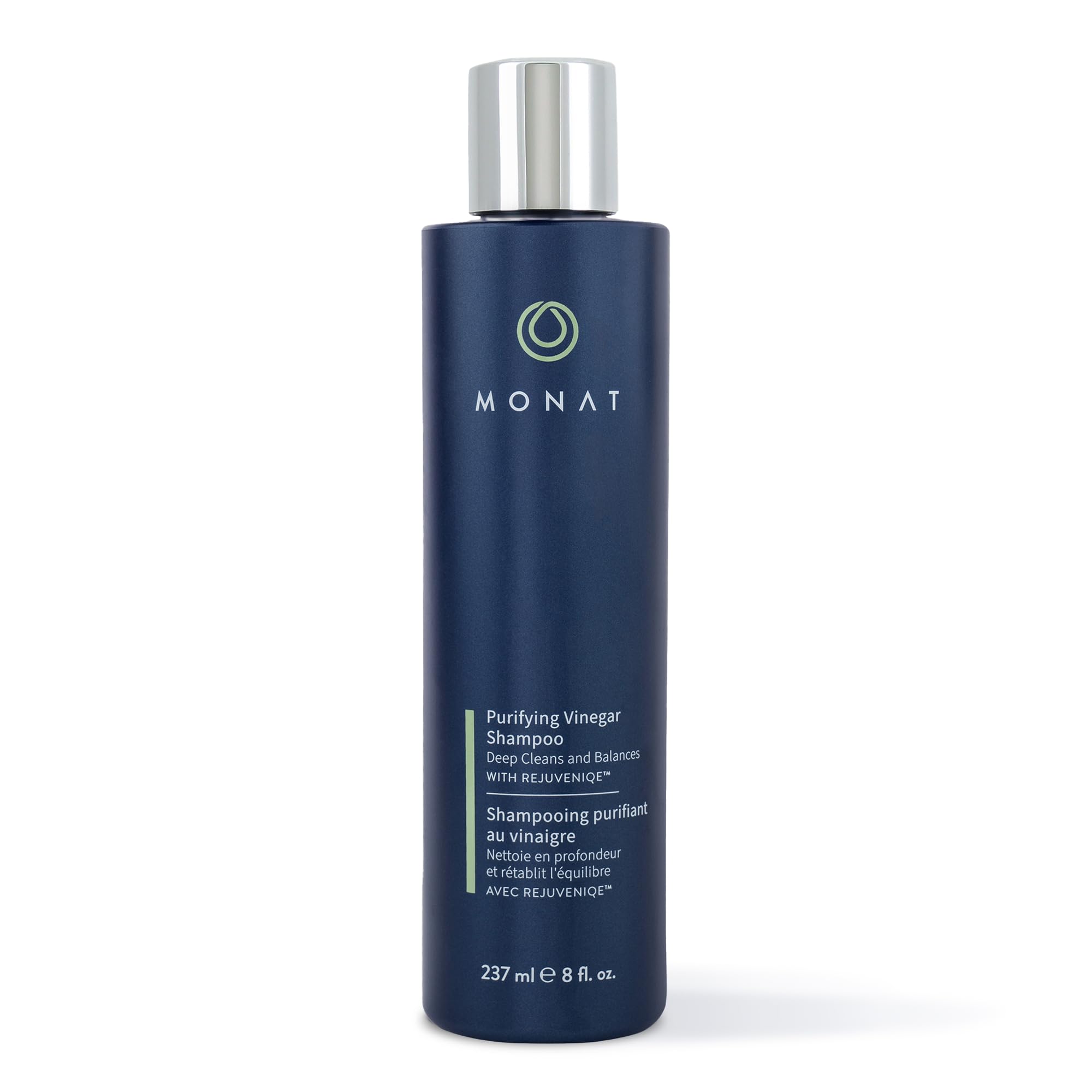 MONAT Purifying Vinegar Shampoo - Gentle High-Performance Apple Cider Vinegar & Potent AHA Natural Shampoo Deeply Cleanses, Purifies & Hydrates Hair - Net Wt. 237 ml / 8 fl. oz.